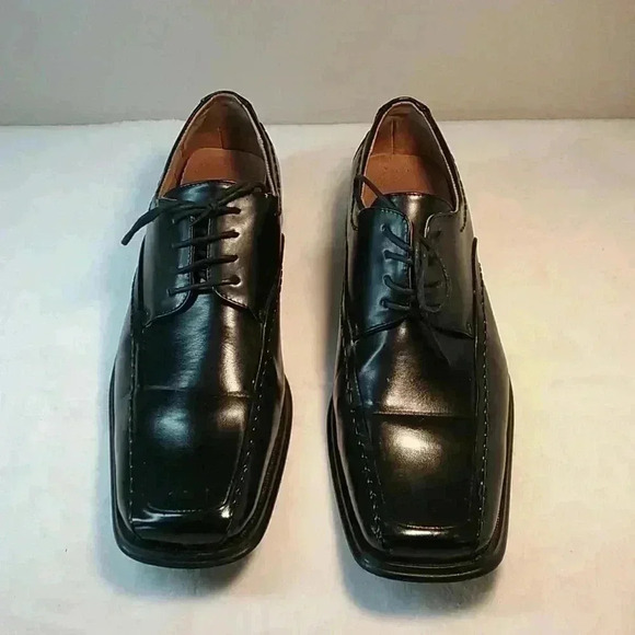 Coronado men\'s Oxfords Dress shoes black lace up main image 7